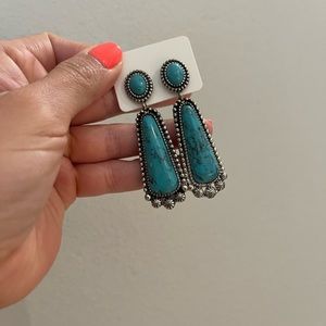 Turquoise earrings